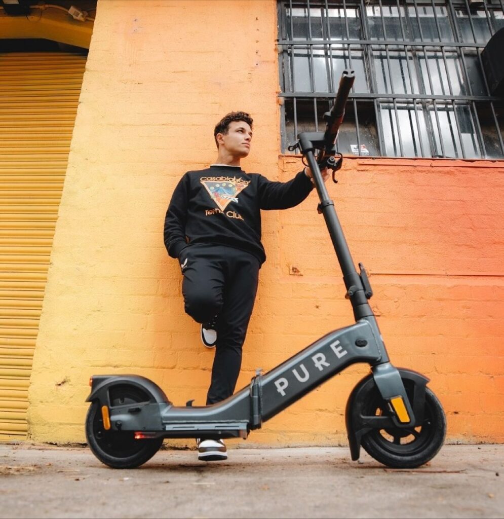 Lando Norris & Pure Electric